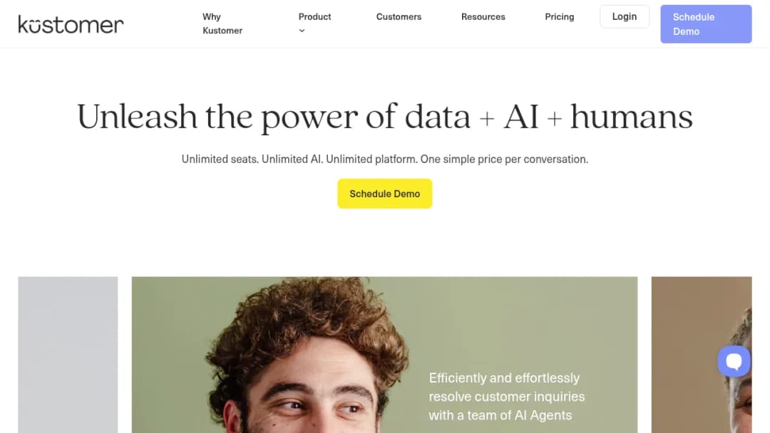 Kustomer screenshot