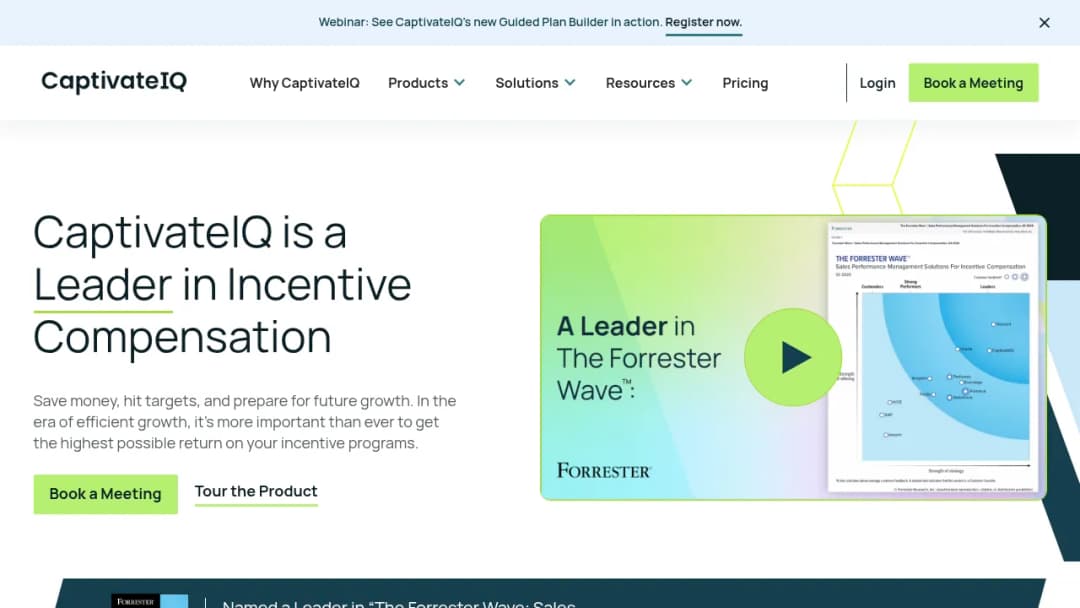 CaptivateIQ screenshot