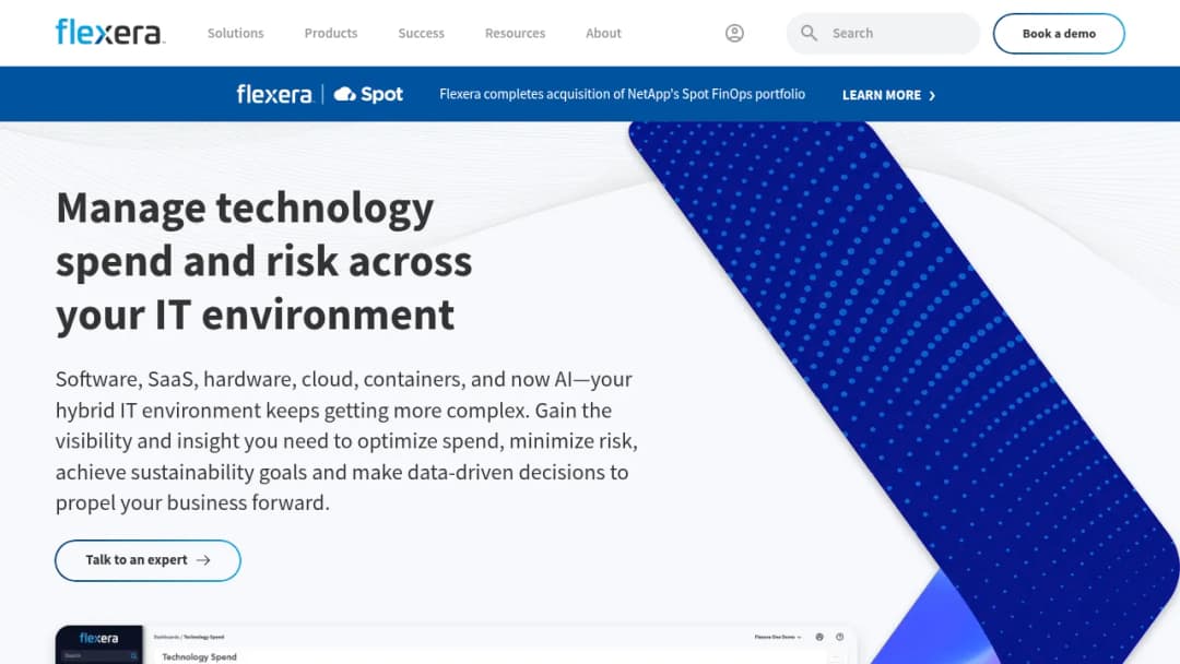 Flexera screenshot