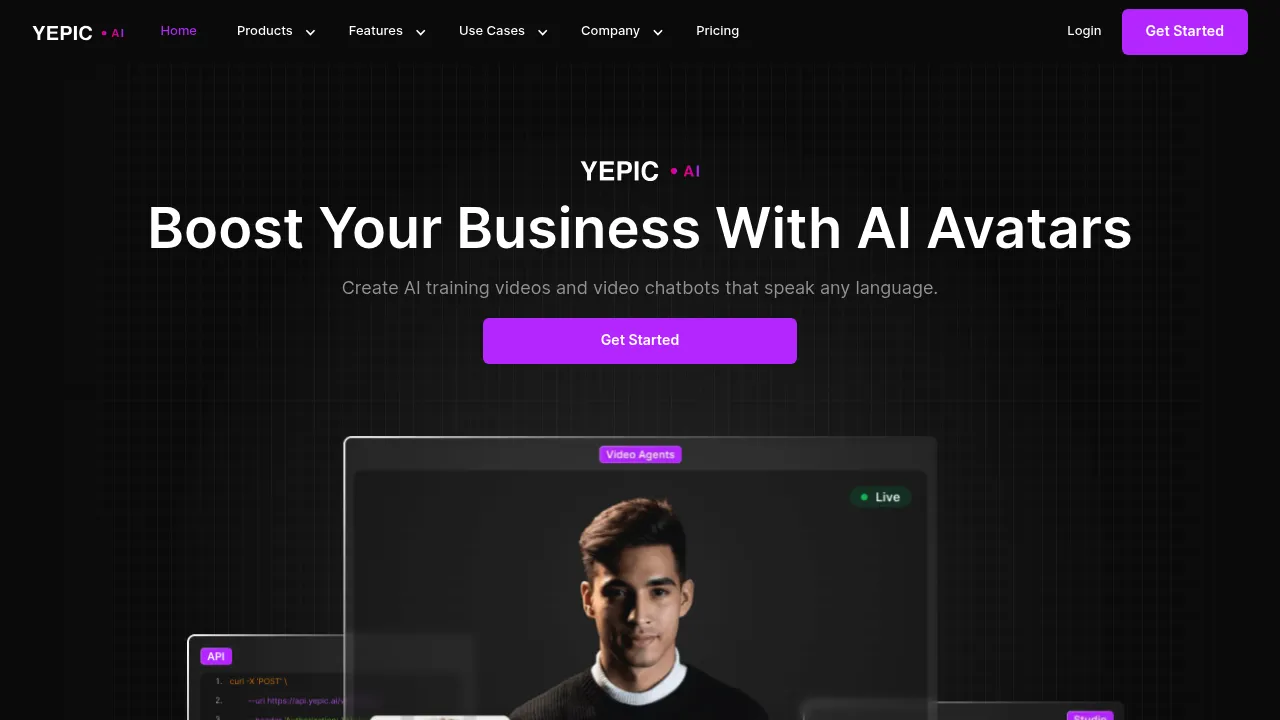 Yepic screenshot