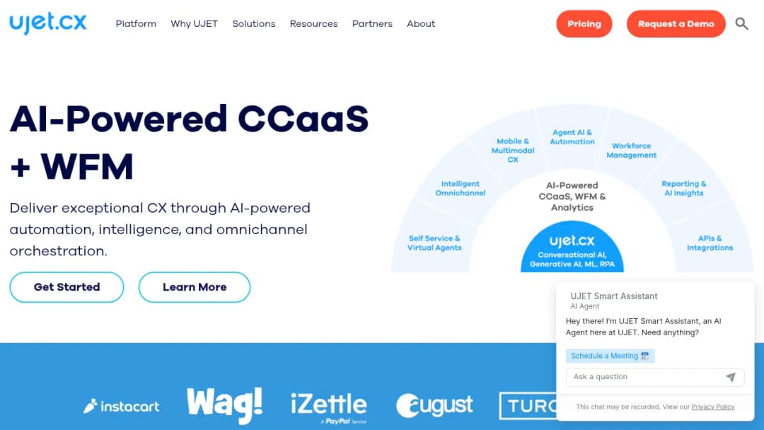 UJET screenshot