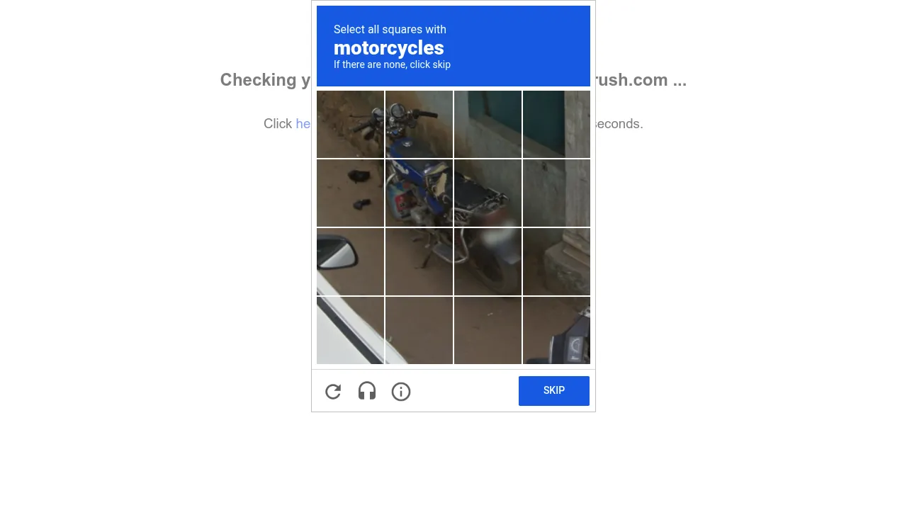 Semrush screenshot