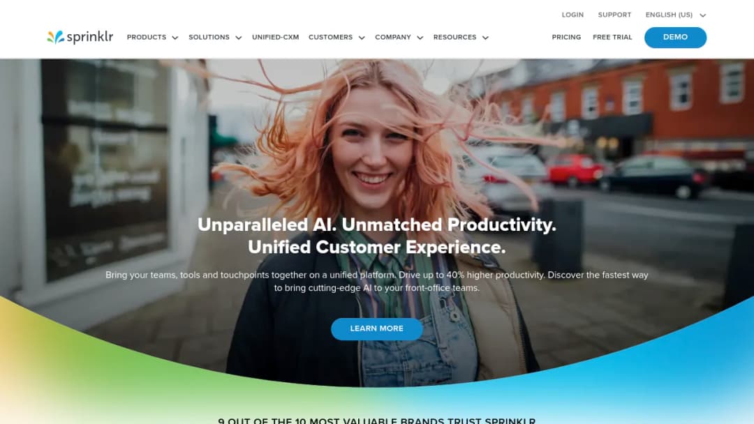 Sprinklr screenshot